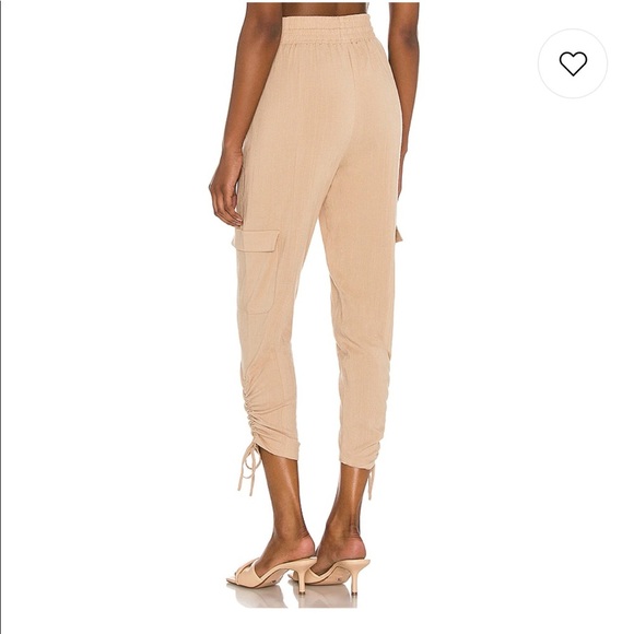 NEW Lovers + Friends tan jogger pants XXS - Picture 3 of 8